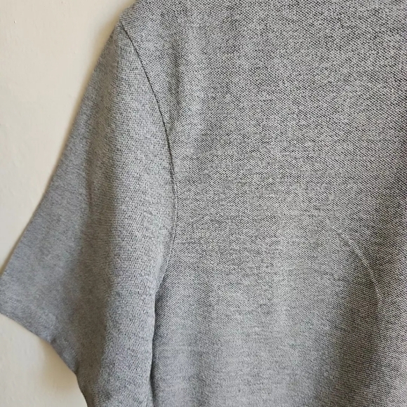 Cos Gray Casual Short Sleeve Shirt Small Euc - Picture 4 of 6